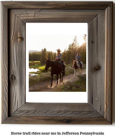 horse trail rides near me in Jefferson, Pennsylvania